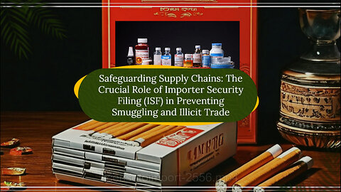 Defending Against Illicit Activities: How ISF Contributes to Preventing Smuggling and Illicit Trade
