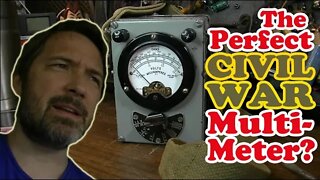 The PERFECT Multimeter for the Coming Civil War? - Vintage Military Analog Multimeter Test