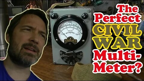 The PERFECT Multimeter for the Coming Civil War? - Vintage Military Analog Multimeter Test