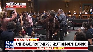 Blinken's hearing is interrupted by anti-Israel demonstrators