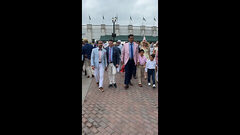 Patrick Bet-David at Kentucky Derby dressed like he’s going to whip me and put me in the hot-box.