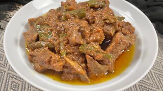 Peshawari Namkeen Gosht Recipe • Bhuna Gosht Recipe • Namkeen Karahi Gosht Recipe •Dry Mutton Recipe