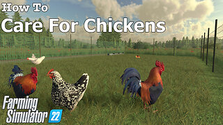 How To | Care For Chickens | Farming Simulator 22