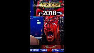 Roman reigns Vs Brock Lesnar wrestling