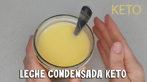 LECHE CONDENSADA KETO - Leche Condensada Cetogenica