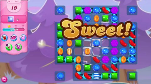 Candy Crush Saga Level 843