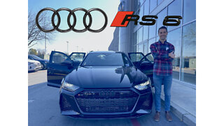 This is RS6 Audi AVANT 2022 | 0-60 in 3.5 sec