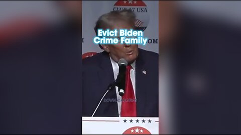 Trump: We Will Evict Biden From The White House - 10/11/23