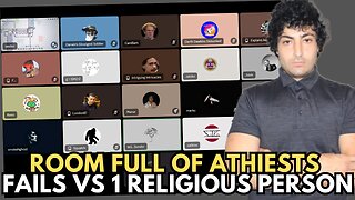 1 OBJECTIVE MORALITY VS 8 ATHIESTS - NOT ONE CAN ANSWER THIS AMAZING ARGUMENT ABOUT OBJECTIVE ENTITY