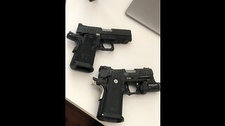 Bul Armory SAS 2 UL and Staccato CS side to side comparison break down