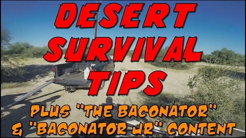 Desert Survival Tips (For Riding)