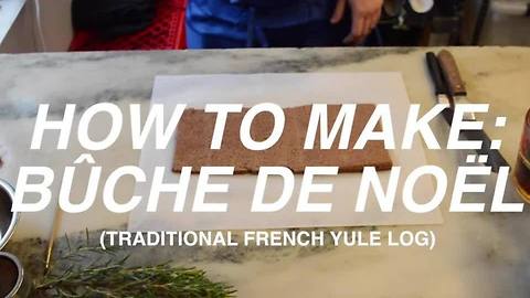 HOW TO: BUCHE DE NOEL with Coquette Patisserie