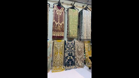 Haadi fabric fancy dresses
