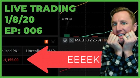 [LIVE] Day Trading | Making Money Trading (Well Trying) | EP 006