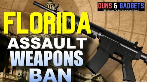 Florida's New Assault Weapons Ban Bill Explained: Its Bad!