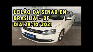 LEILÃO DA SENAD EM BRASÍLIA EM 28/10/2021 - CARROS POPULARES COM LANCES INICIAIS DE R$ 6.000,00