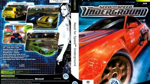 Need for Speed Underground 1 direto do Xbox Clássico!