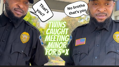 #175 43 yr old Twins invite underage girl to their Job for Adult purposes (officers on scene)