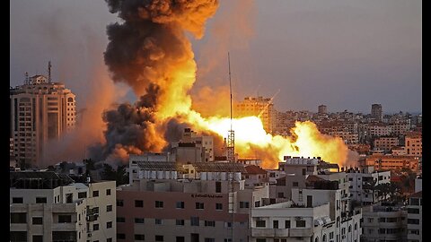 Desde Israel Ashkelon así se ven los bombardeos en la Franja de Gaza