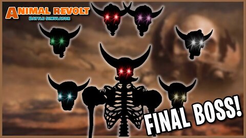 Que bicho é esse!? Final boss! 😮 Animal Revolt Battle Simulator ARBS Gameplay