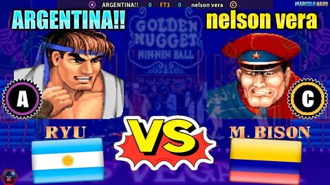 Street Fighter II': Champion Edition (ARGENTINA!! Vs. nelson vera) [Argentina Vs. Colombia]