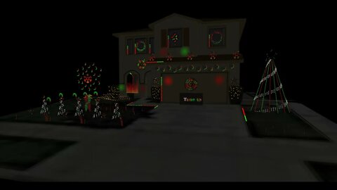 "Christmas Eve" by Kelly Clarkson - House Render | Dorman Christmas Lights