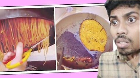 Noodle Nightmare: Hilarious Cooking Fail!"