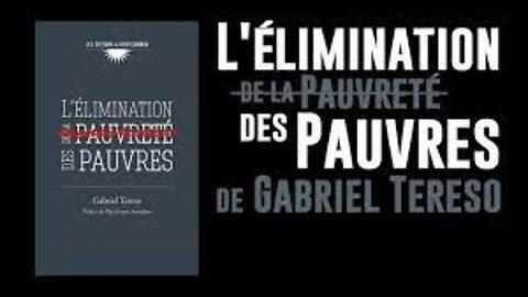 L'élimination des Pauvres - Gabriel Tereso - Editions du bien commun - 2021