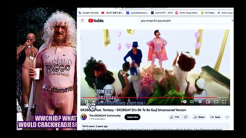 Absolutely Fabulous Gay Pride Month Celebration Featuring Captain Faggo GayMan OK2BGay Uncensored