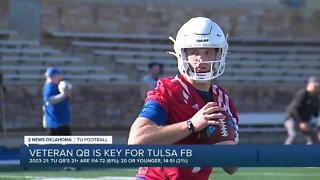 Tulsa Football's Davis Brin Ready for Big Senior Season