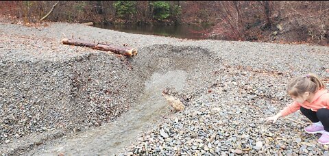 Pond cuts new channel into Flathead Lake