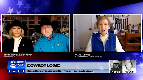 Cowboy Logic Moment: Clare Lopez (former CIA) discusses Unidentified Aerial Phenomena (UAP)