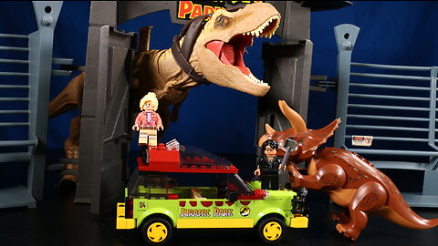 New Lego Jurassic Park Triceratops research 76959 Speed Build Unboxed Dominion #shorts #jw4 #jw3