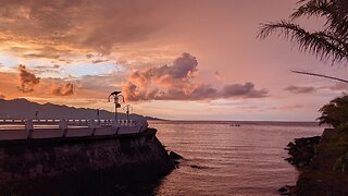 Sunset and Rainbow