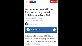 Air pollution is going to be the Lefts next scare tactic, to look you in your homes…