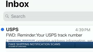 12 Scams of Christmas: Fake shipping notifications