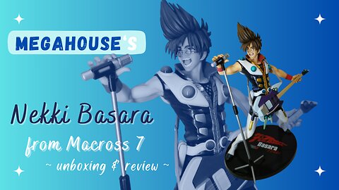 Unboxing the Megahouse Nekki Basara figure from Macross 7!