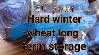 Long tern wheat storage