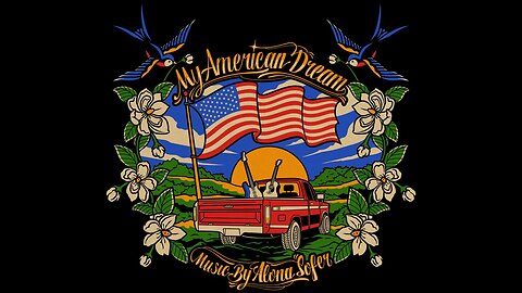 Alona Sofer Music - My American Dream (Official Lyrics Video)