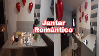 JANTAR ROMÂNTICO ESPECIAL COM DECORAÇÃO BARATA DA SHOPEE