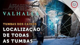 Assassin's creed valhalla, Localização de todas as Tumbas | super dica PT-BR