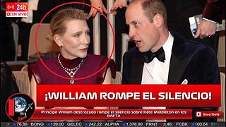 Príncipe William destrozado rompe el silencio sobre Kate Middleton en los BAFTA