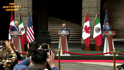 Mexican president: "You are the 1st president that has not built even 1 meter of wall. And we thank you for that." Biden: "We're trying to make it easier for people to get here - opening up the capacity to get here."