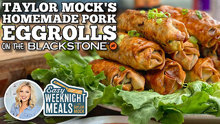 Easy Weeknight Meals: Pork Egg Rolls