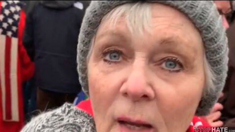 This woman witnessed a very important part of a most historic occasion