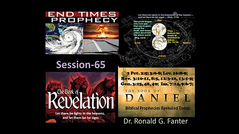 Let there be lights in the heavens, and let them be for signs Session 65 Dr. Ronald G. Fanter