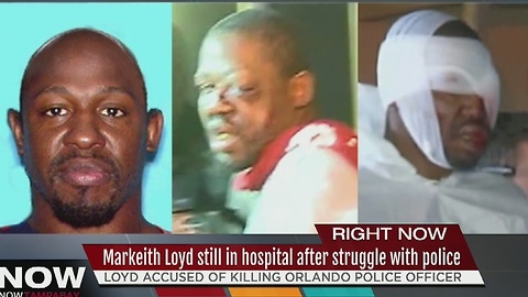 Markeith Loyd still in hospital after struggle with police