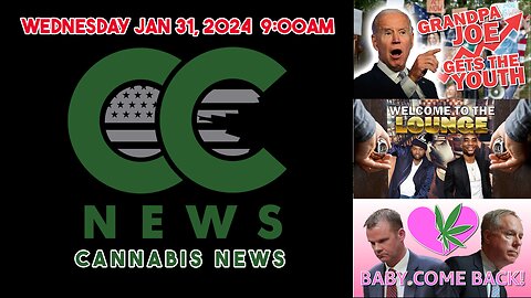 Cannabis News Update- Wisconsin GOP Fighting, NJ Weed Lounges, and can Biden use weed for reelection