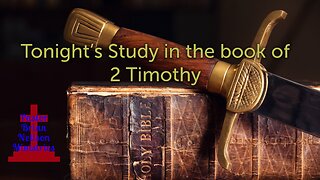 TNBS 2Timothy 1:1-18 03/28/2023