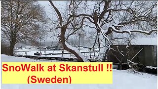 SnoWalk at Skanstull (Sweden) !!